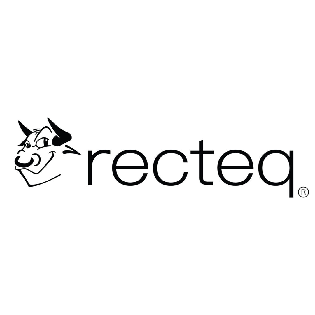Recteq logo with horned bull illustration.